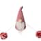 Glitzhome&#xAE; 6ft. Red &#x26; White Fabric Christmas Gnome Garland, 2ct.